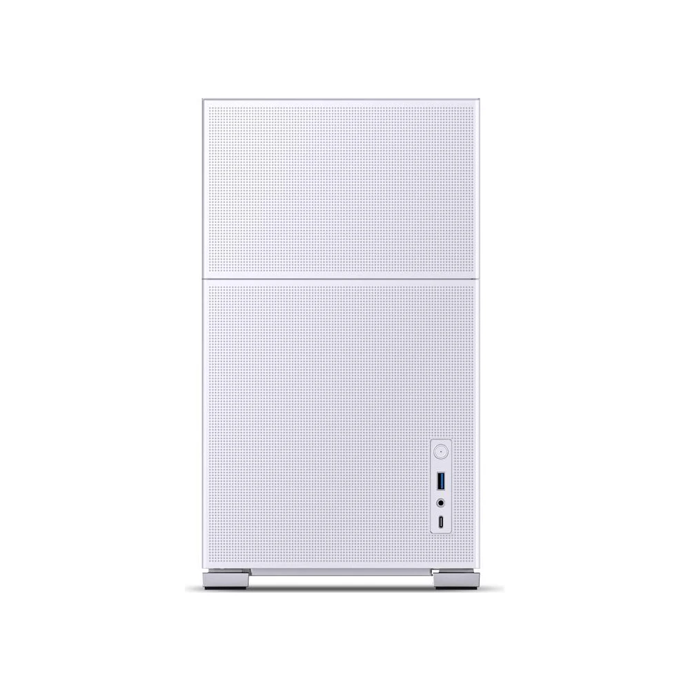 A large main feature product image of EX-DEMO Jonsbo D31 MESH 31.3L Compact mATX Case (White)