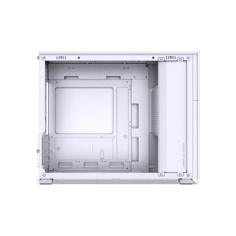 A large main feature product image of EX-DEMO Jonsbo D31 MESH 31.3L Compact mATX Case (White)