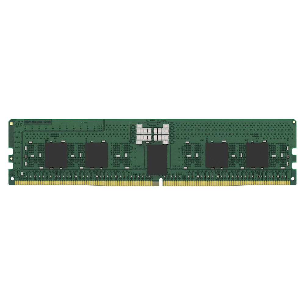 A large main feature product image of Kingston Server Permier 16GB Single (1x16GB) DDR5-5600 C46 ECC