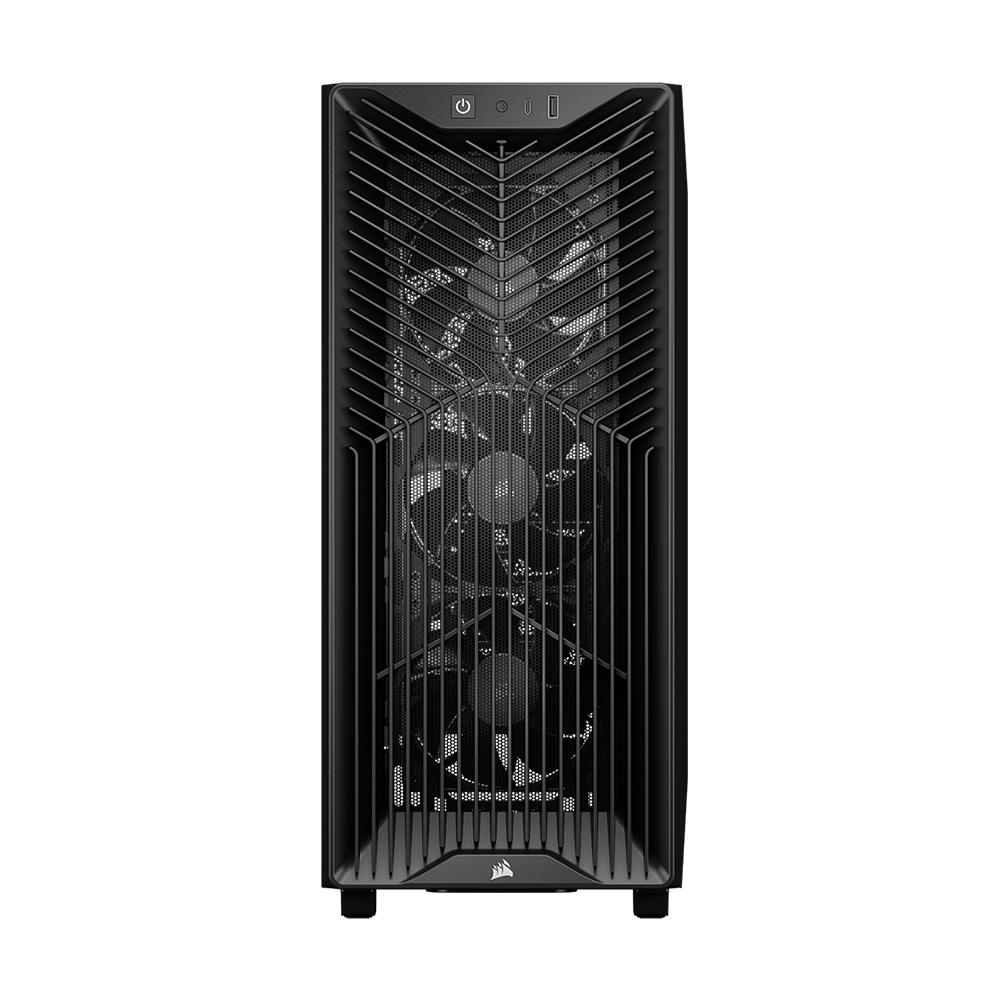 A large main feature product image of Corsair 3200D RS Mid Tower Case (Black)