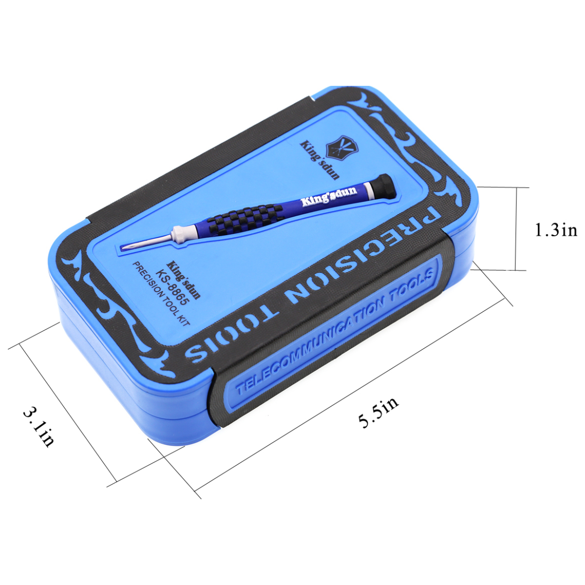 A large main feature product image of EX-DEMO King'sdun 10 in 1 Precision Tool Kit