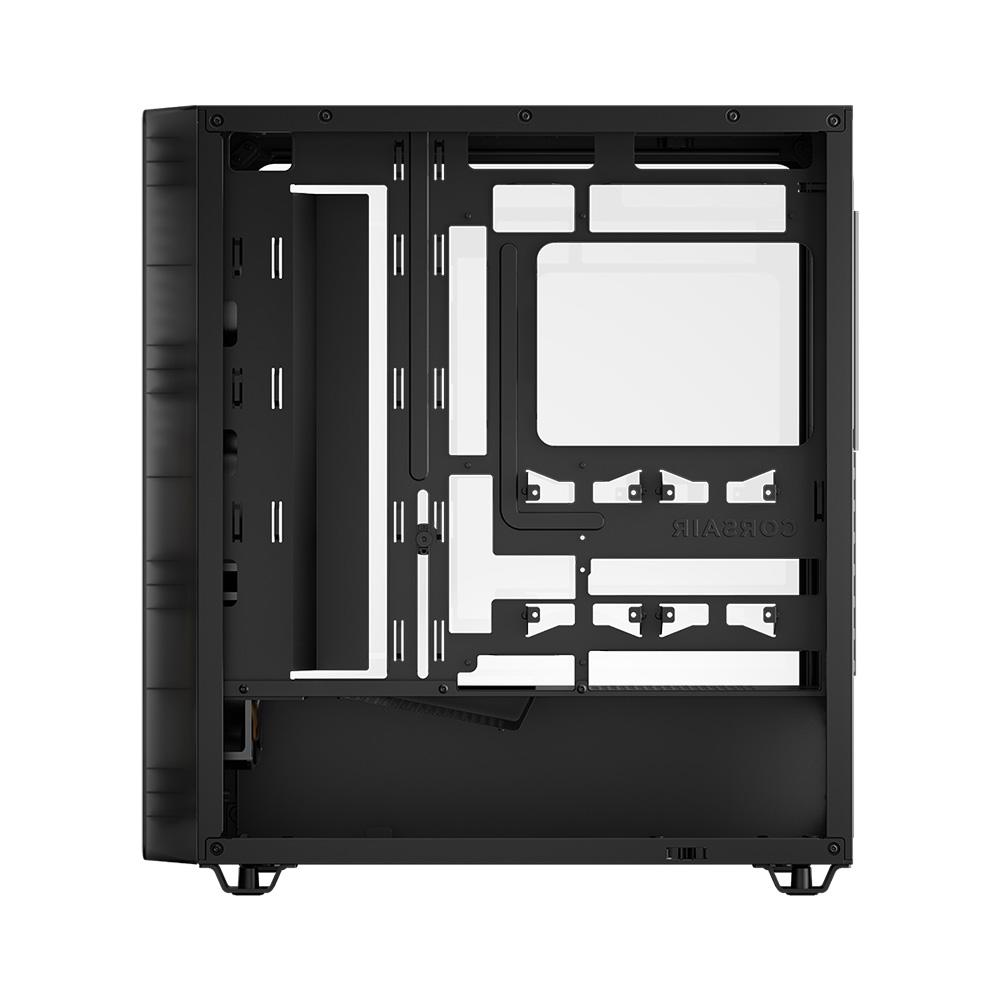 A large main feature product image of Corsair 3200D RS ARGB Mid Tower Case (Smoke)