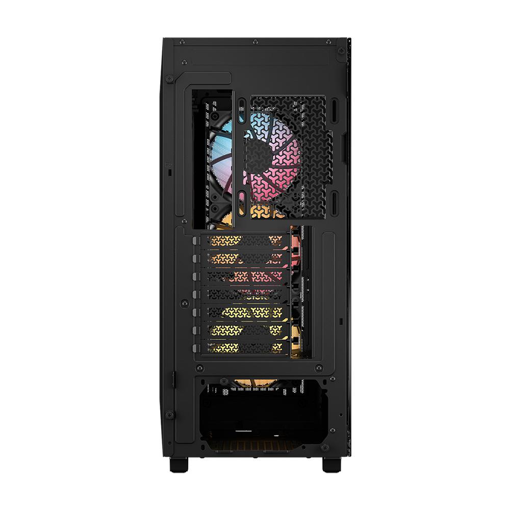 A large main feature product image of Corsair 3200D RS ARGB Mid Tower Case (Smoke)