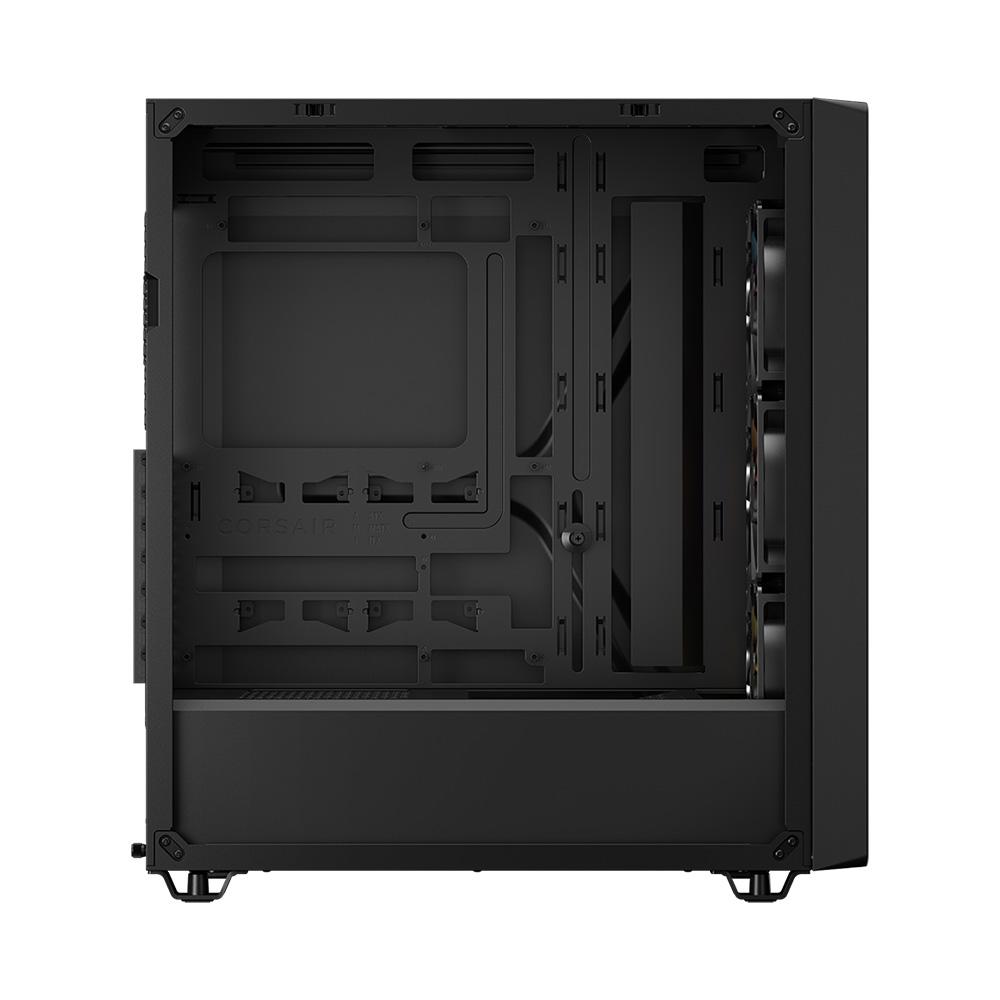 A large main feature product image of Corsair 3200D RS ARGB Mid Tower Case (Black)