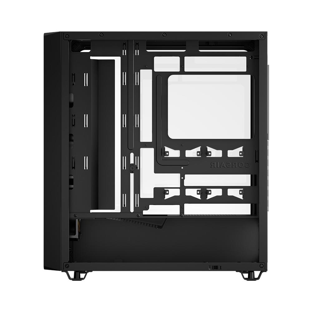 A large main feature product image of Corsair 3200D RS ARGB Mid Tower Case (Black)