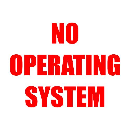 A large main feature product image of No Installed Operating System