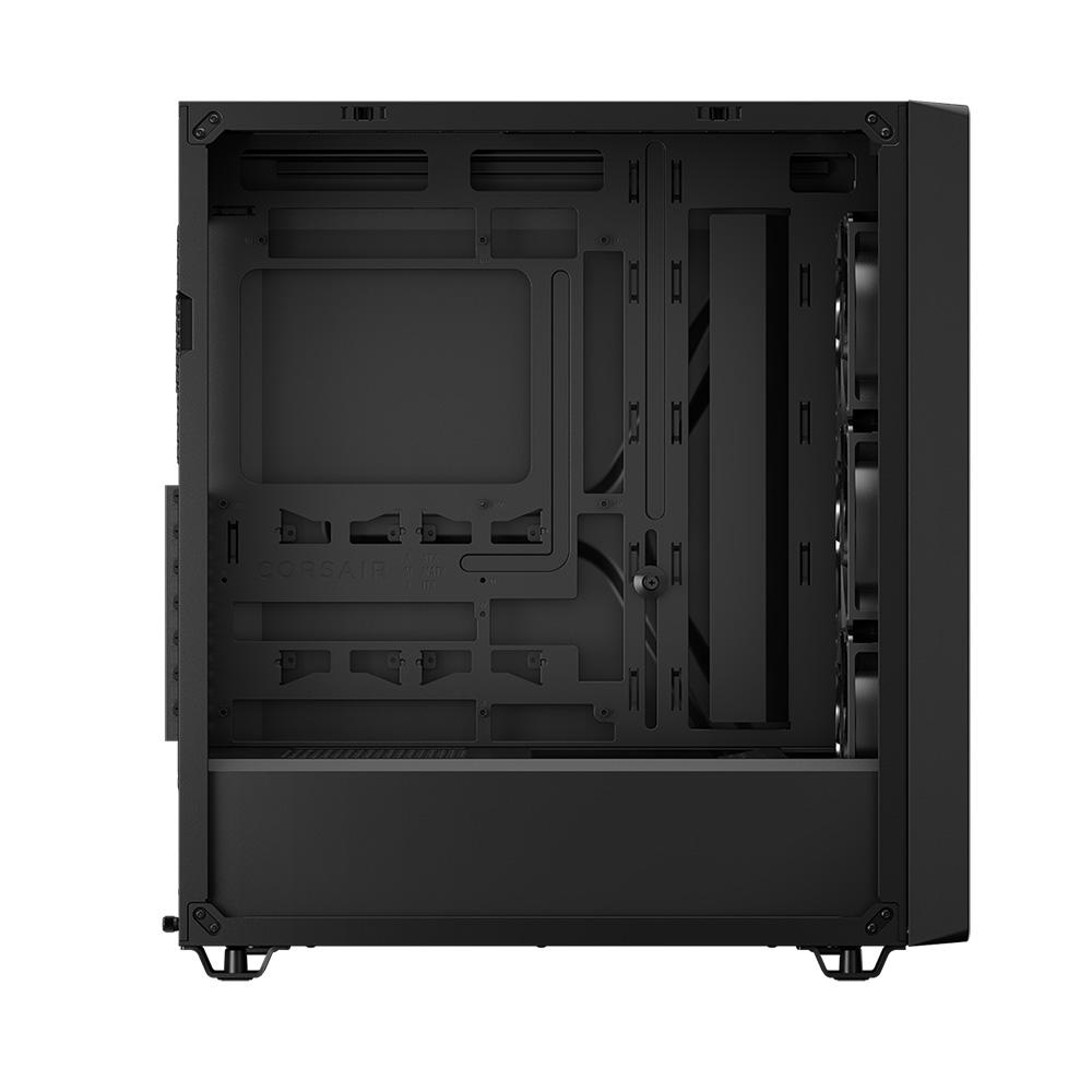 A large main feature product image of Corsair 3200D RS Mid Tower Case (Black)