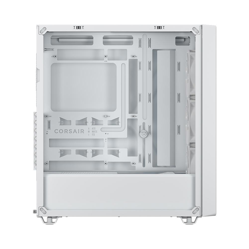 A large main feature product image of Corsair 3200D RS Mid Tower Case (White)