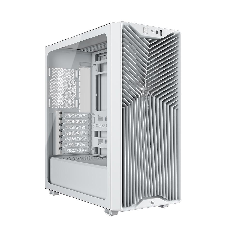 A large main feature product image of Corsair 3200D RS Mid Tower Case (White)