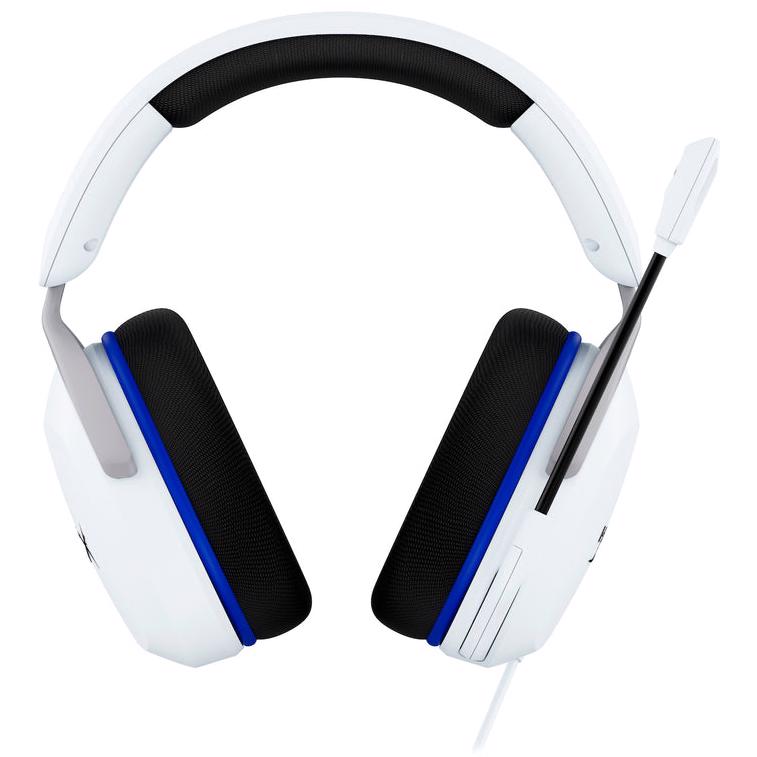 A large main feature product image of EX-DEMO HyperX Cloud Stinger 2 Core - Playstation Gaming Headset (White)