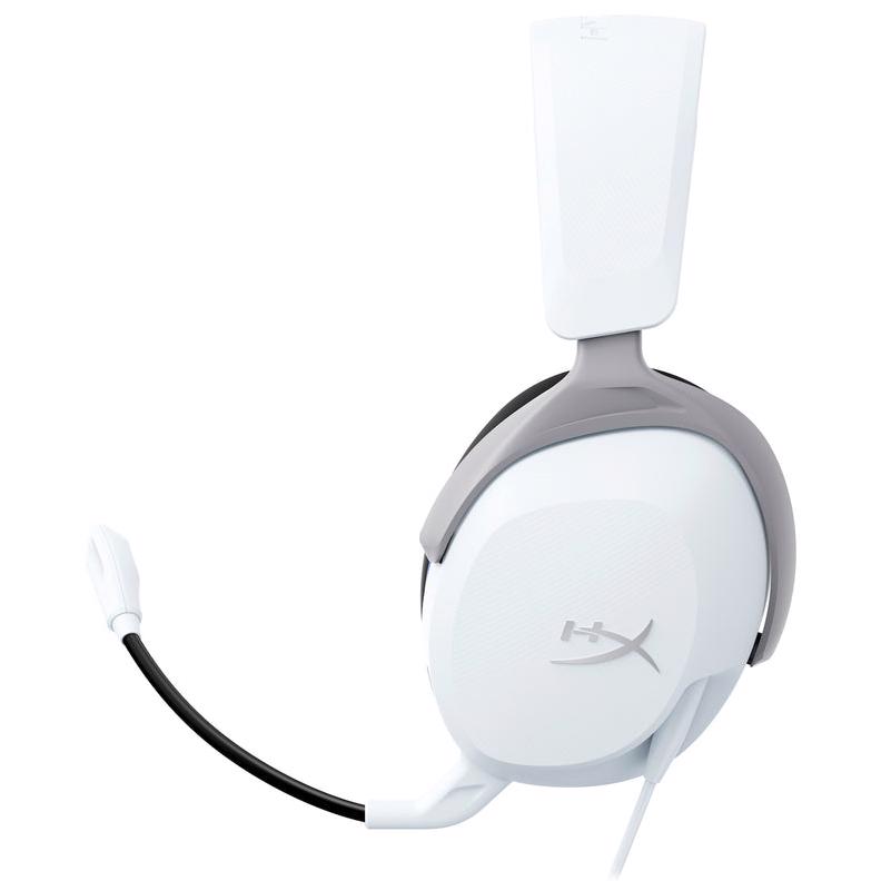 A large main feature product image of EX-DEMO HyperX Cloud Stinger 2 Core - Playstation Gaming Headset (White)