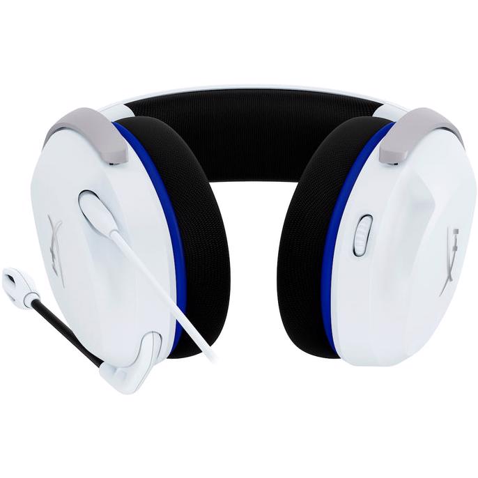 A large main feature product image of EX-DEMO HyperX Cloud Stinger 2 Core - Playstation Gaming Headset (White)