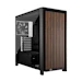A product image of Corsair FRAME 4000D WOOD RS Modular Mid Tower Case (Black)
