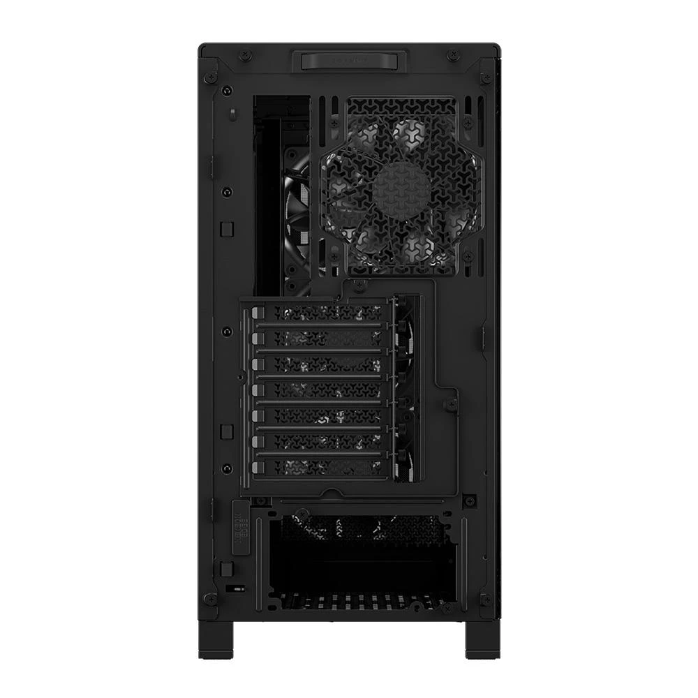 A large main feature product image of Corsair FRAME 4000D WOOD RS Modular Mid Tower Case (Black)
