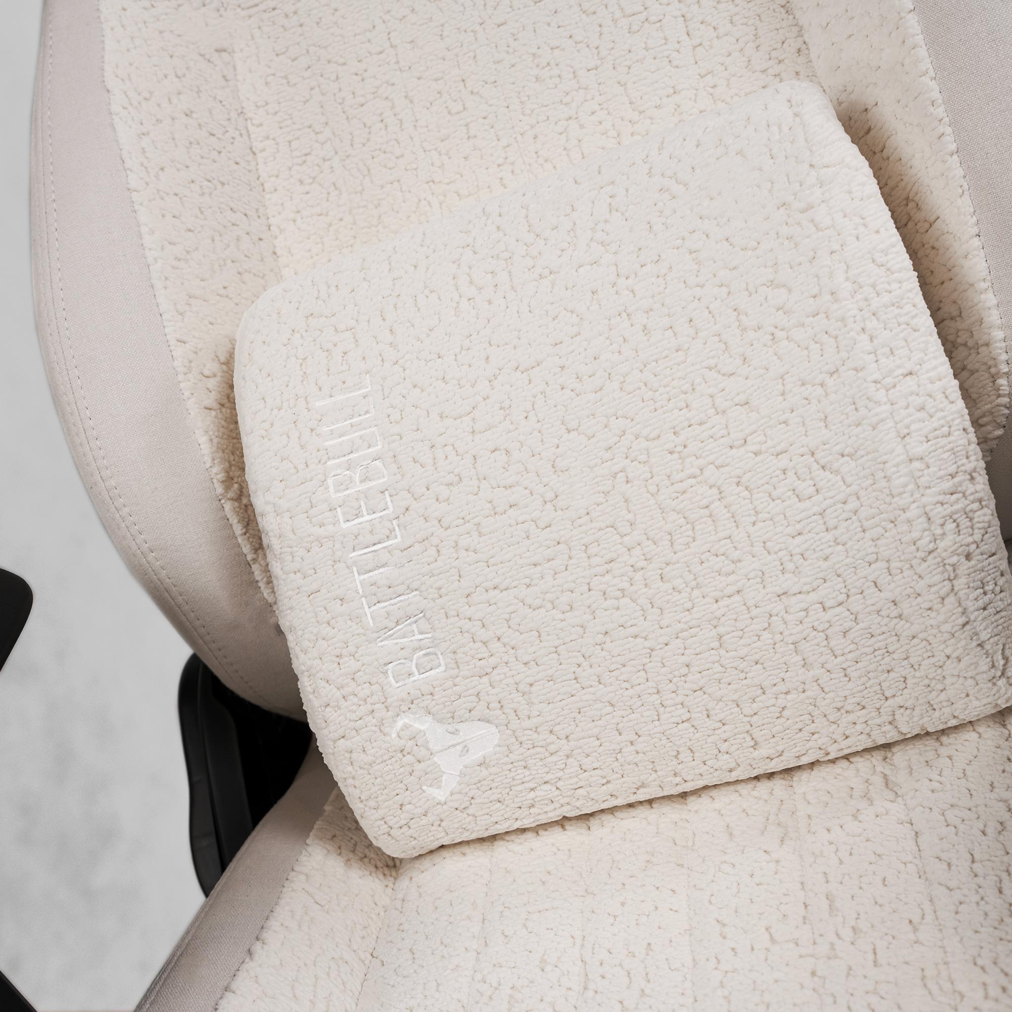 A large main feature product image of EX-DEMO BattleBull MODA Cloud Gaming Chair - Cream