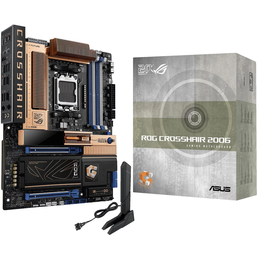 ASUS ROG Crosshair X870E 2006 AM5 ATX Desktop Motherboard