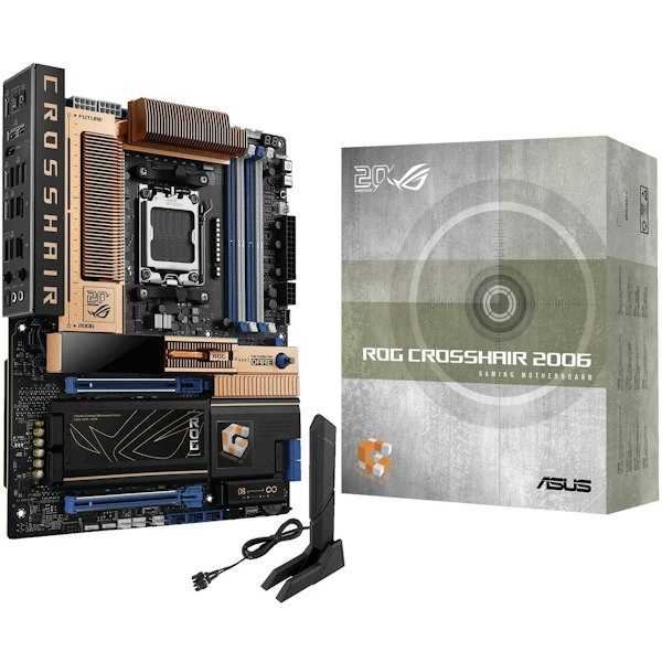 ASUS ROG Crosshair X870E 2006 AM5 ATX Desktop Motherboard