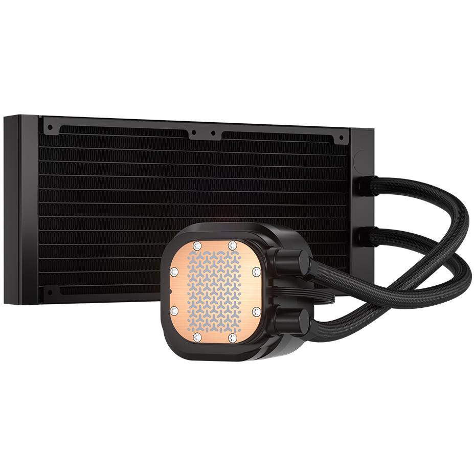 A large main feature product image of EX-DEMO Corsair NAUTILUS 240 RS - 240mm AIO Liquid CPU Cooler (Black)