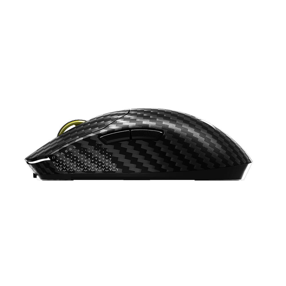 A large main feature product image of Corsair SABRE v2 PRO WIRELESS CF Gaming Mouse (Black)