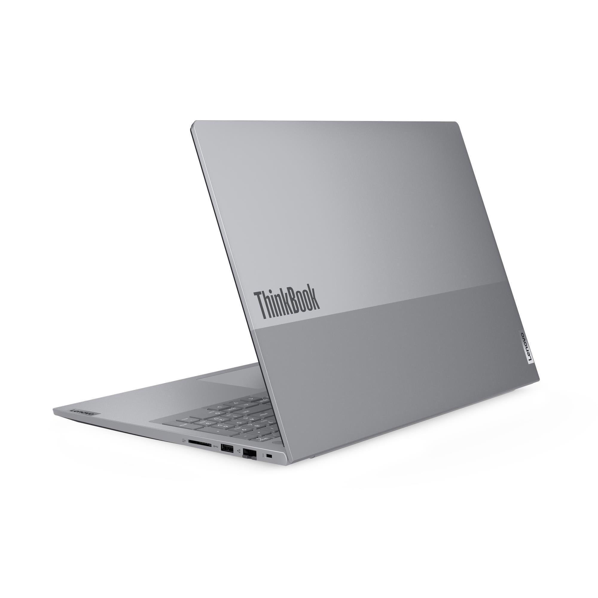 A large main feature product image of Lenovo ThinkBook 16 G9 (21UT) - 16" Ryzen 7 250, Radeon 780M, 16GB/512GB - Win 11 Pro Notebook