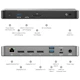 A small tile product image of EX-DEMO ALOGIC MX3 USB Type-C Triple Display DP Alt. Mode Docking Station - With 100W Power Delivery
