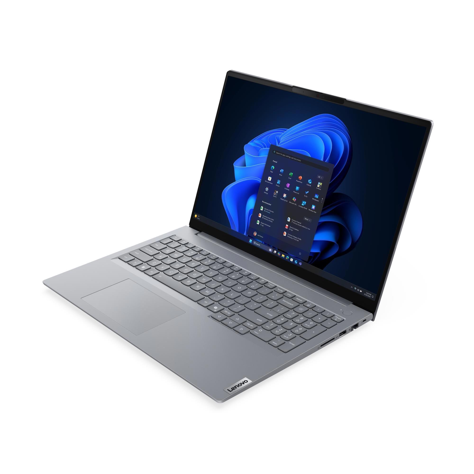 A large main feature product image of Lenovo ThinkBook 16 G9 (21UT) - 16" Ryzen 5 220, Radeon 740M, 16GB/512GB - Win 11 Pro Notebook