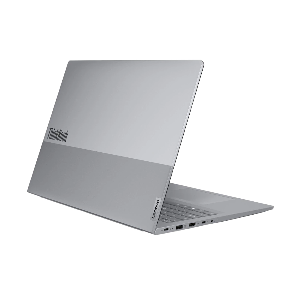 A large main feature product image of Lenovo ThinkBook 16 G9 (21US) - 16" Core 7 240H, 16GB/512GB - Win 11 Pro Notebook