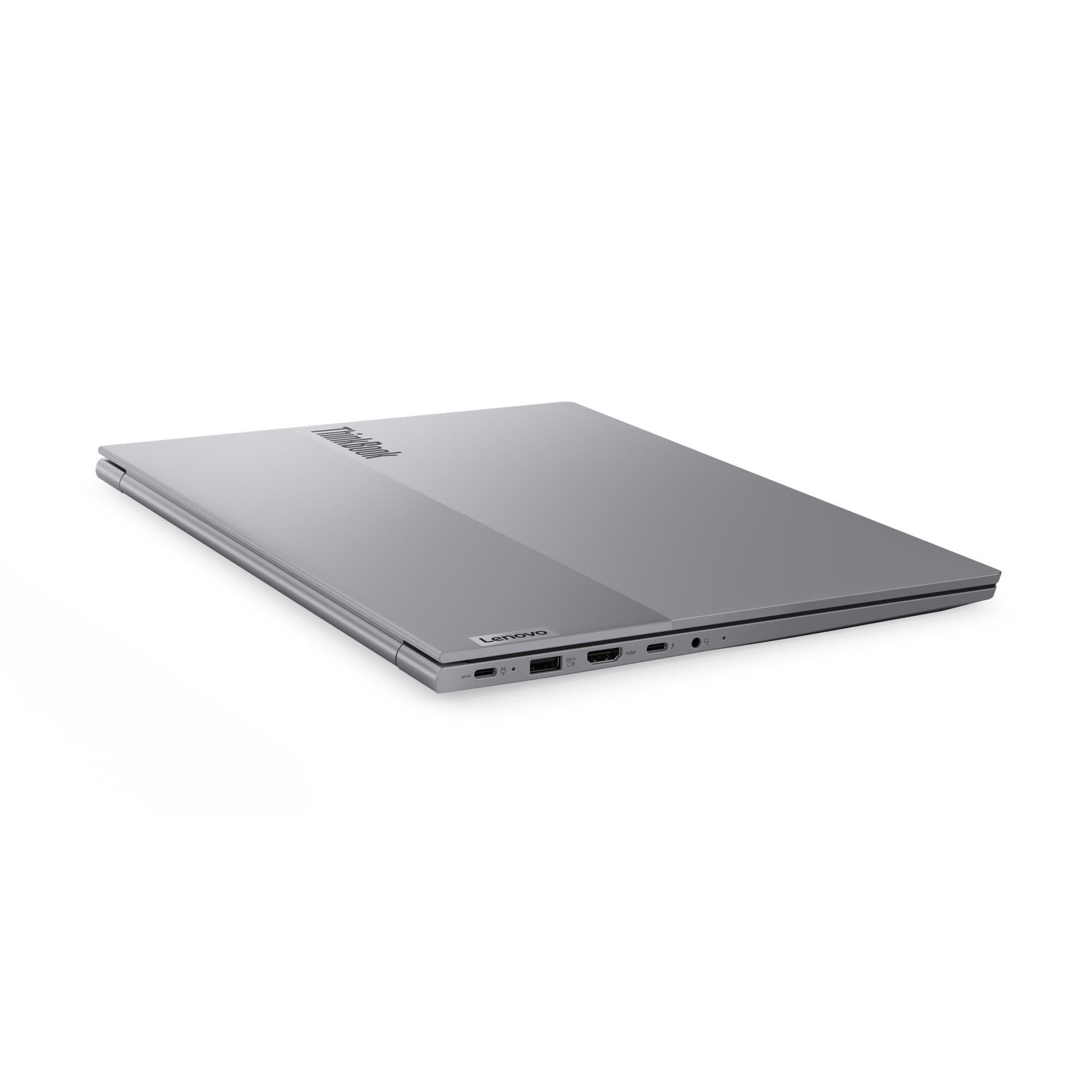 A large main feature product image of Lenovo ThinkBook 16 G9 (21US) - 16" Core 5 210H, 16GB/512GB - Win 11 Pro Notebook