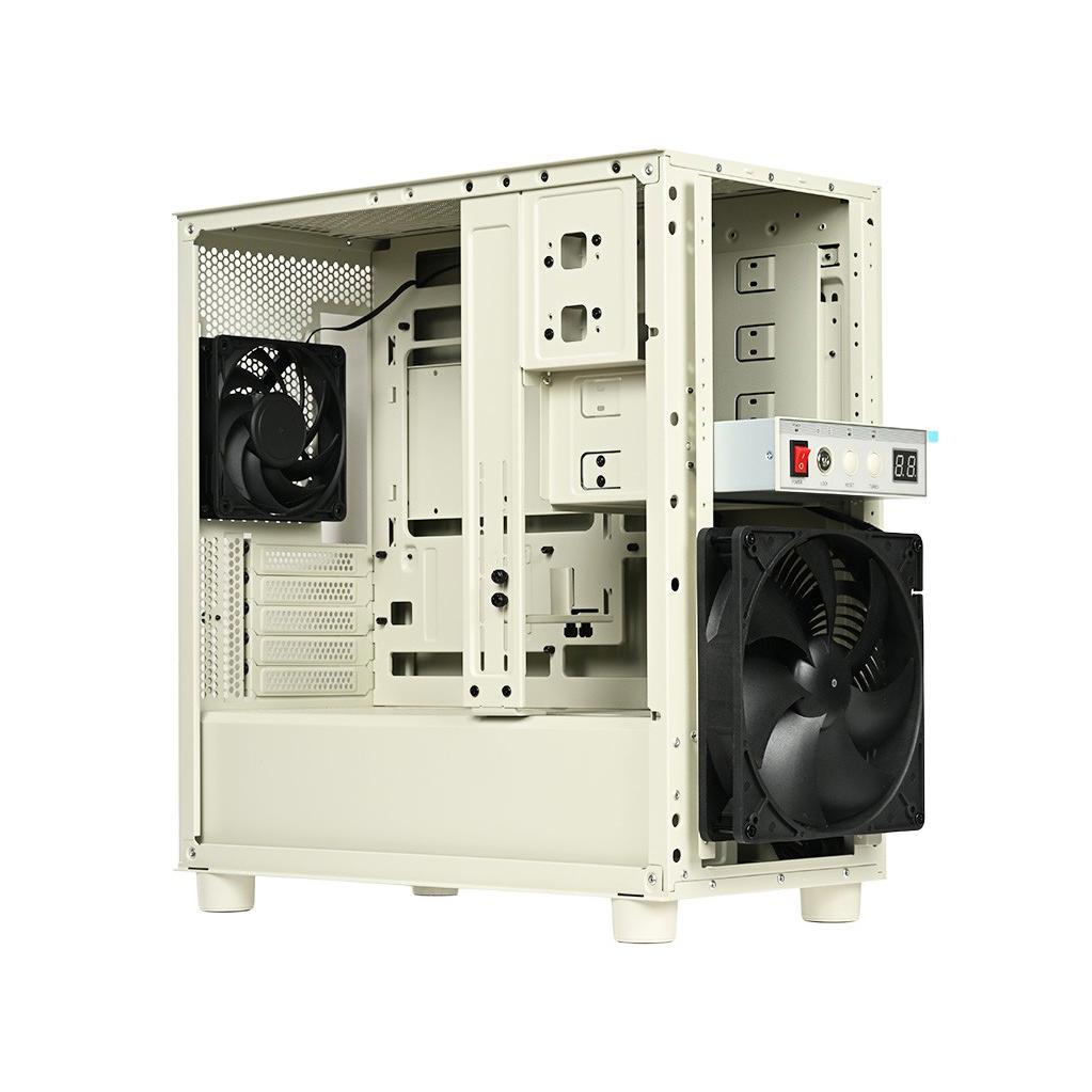 A large main feature product image of SilverStone FLP03 Retro Micro Tower Case