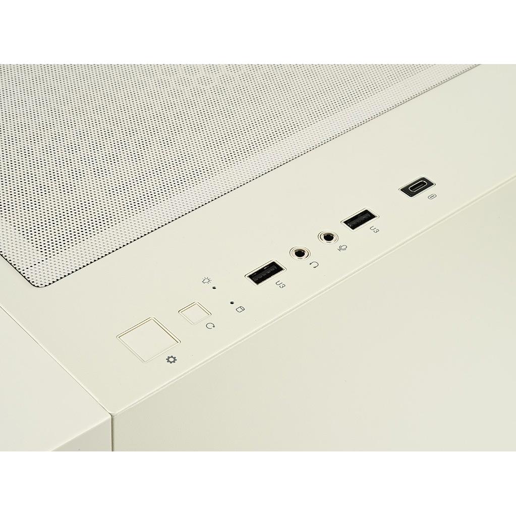 A large main feature product image of SilverStone FLP03 Retro Micro Tower Case