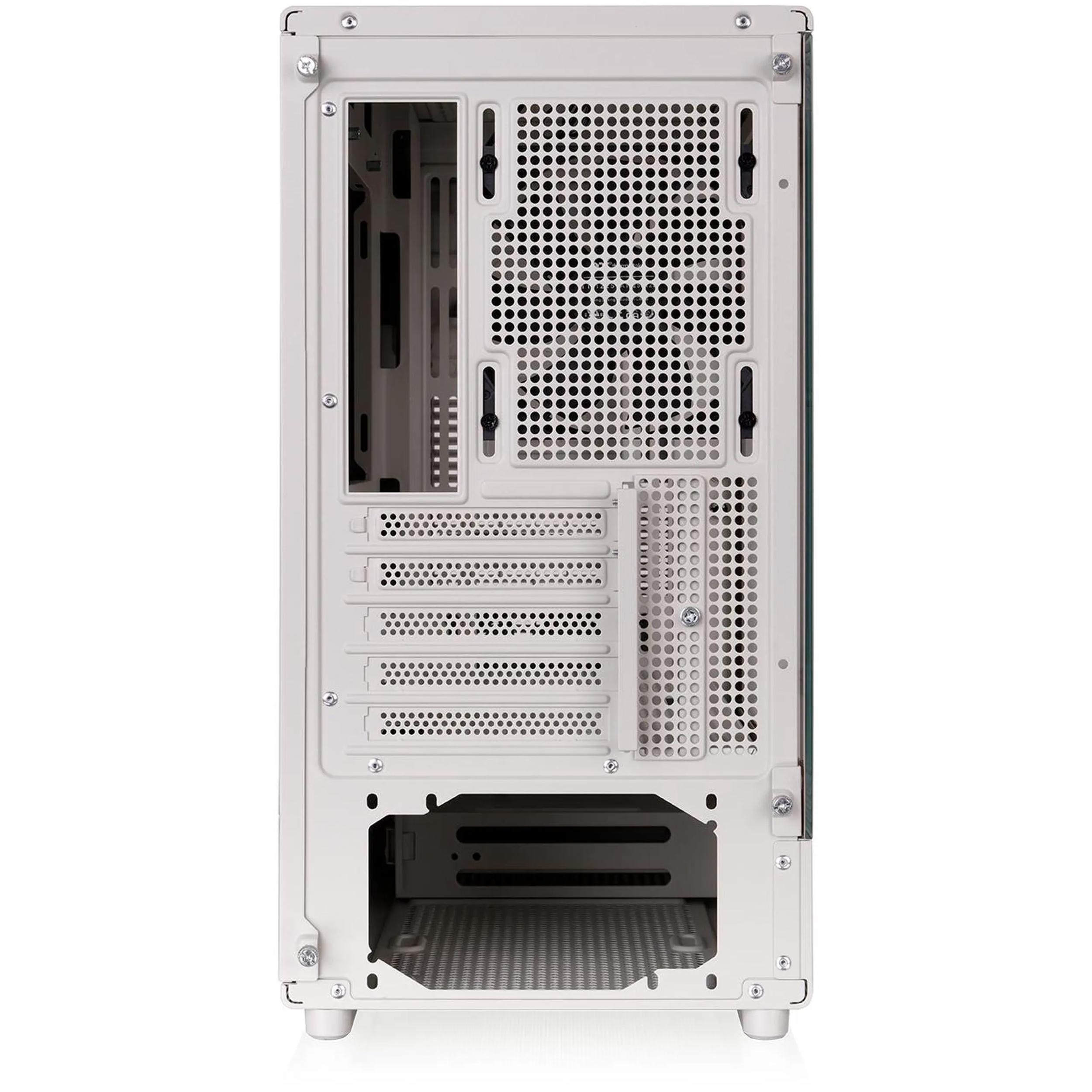 A large main feature product image of Thermaltake Retro 260 Tempered Glass Micro Tower Case (Beige Edition)