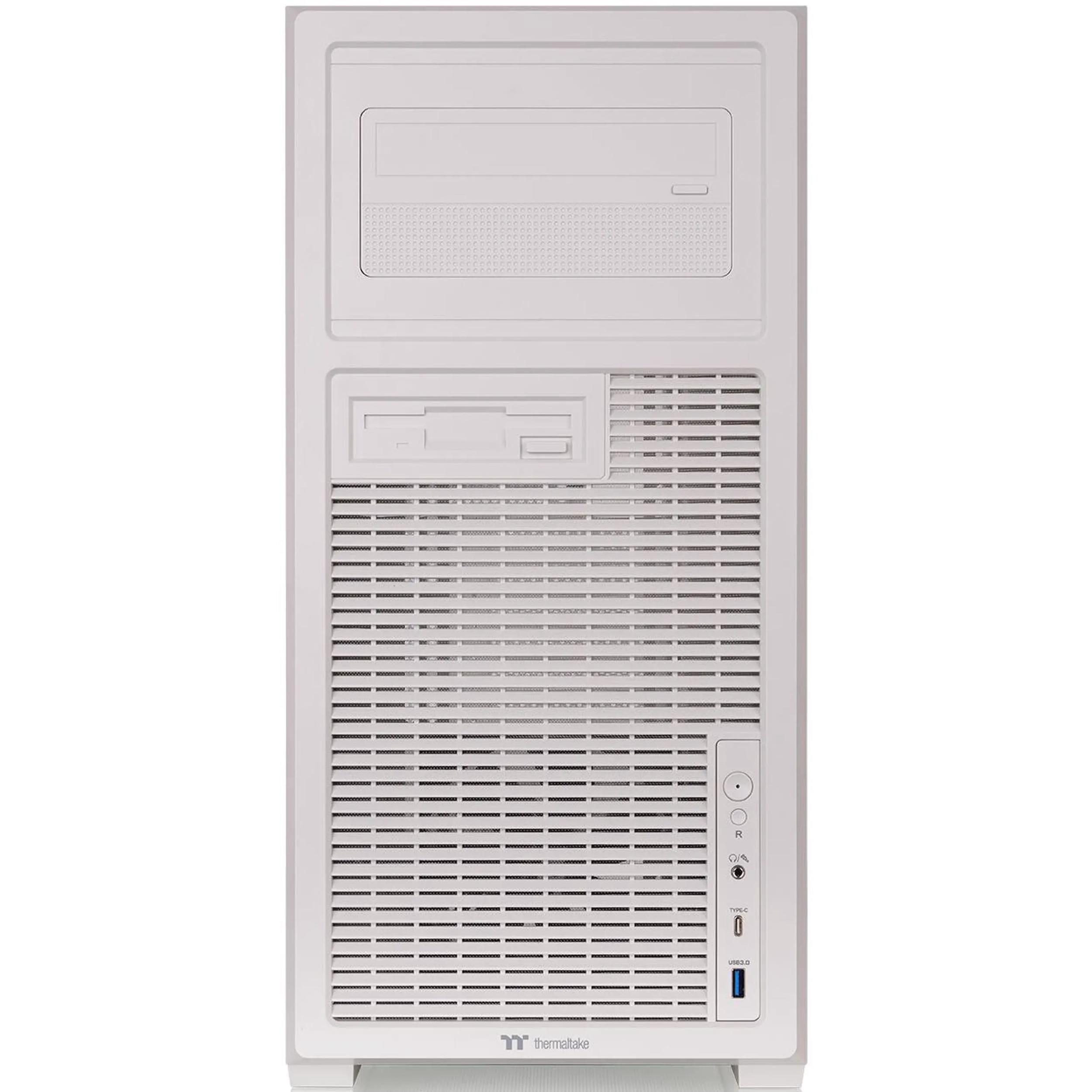 A large main feature product image of Thermaltake Retro 360 Tempered Glass Mid Tower Case (Beige Edition)