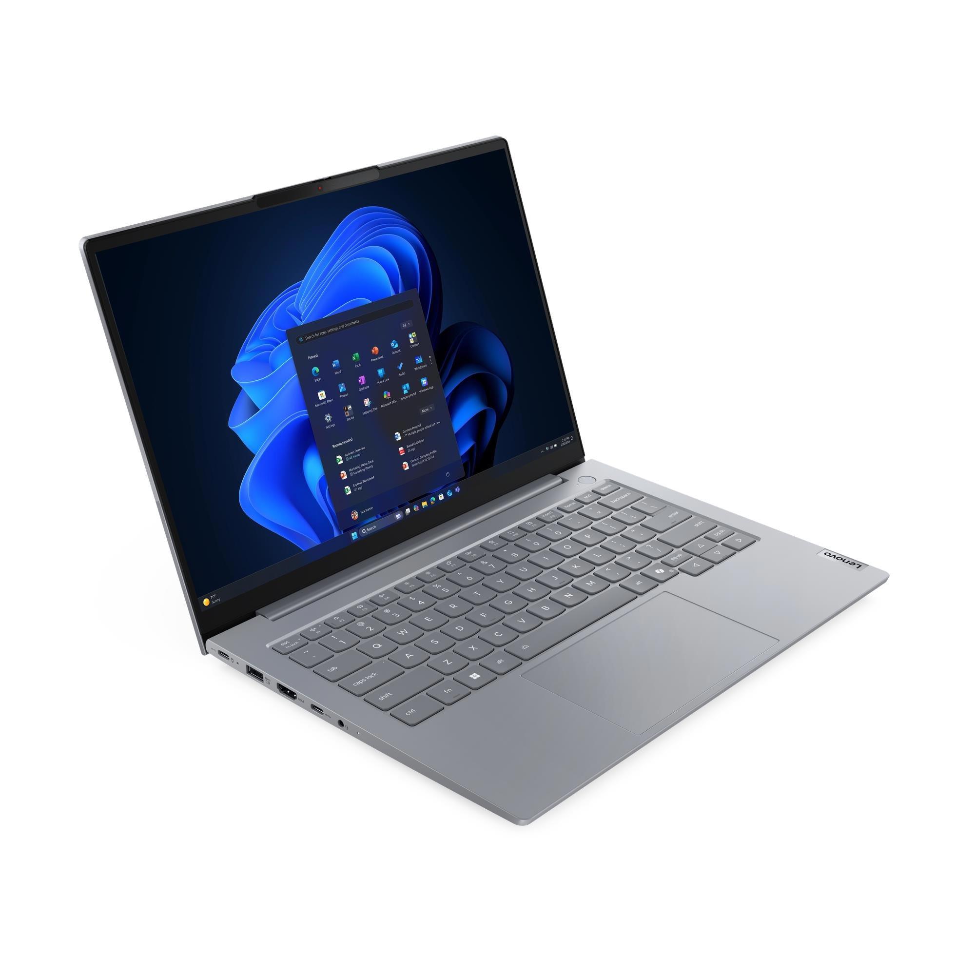 A large main feature product image of Lenovo ThinkBook 14 G9 (21V0) - 14" Ryzen 5 220, Radeon 740M, 16GB/512GB - Win 11 Pro Notebook