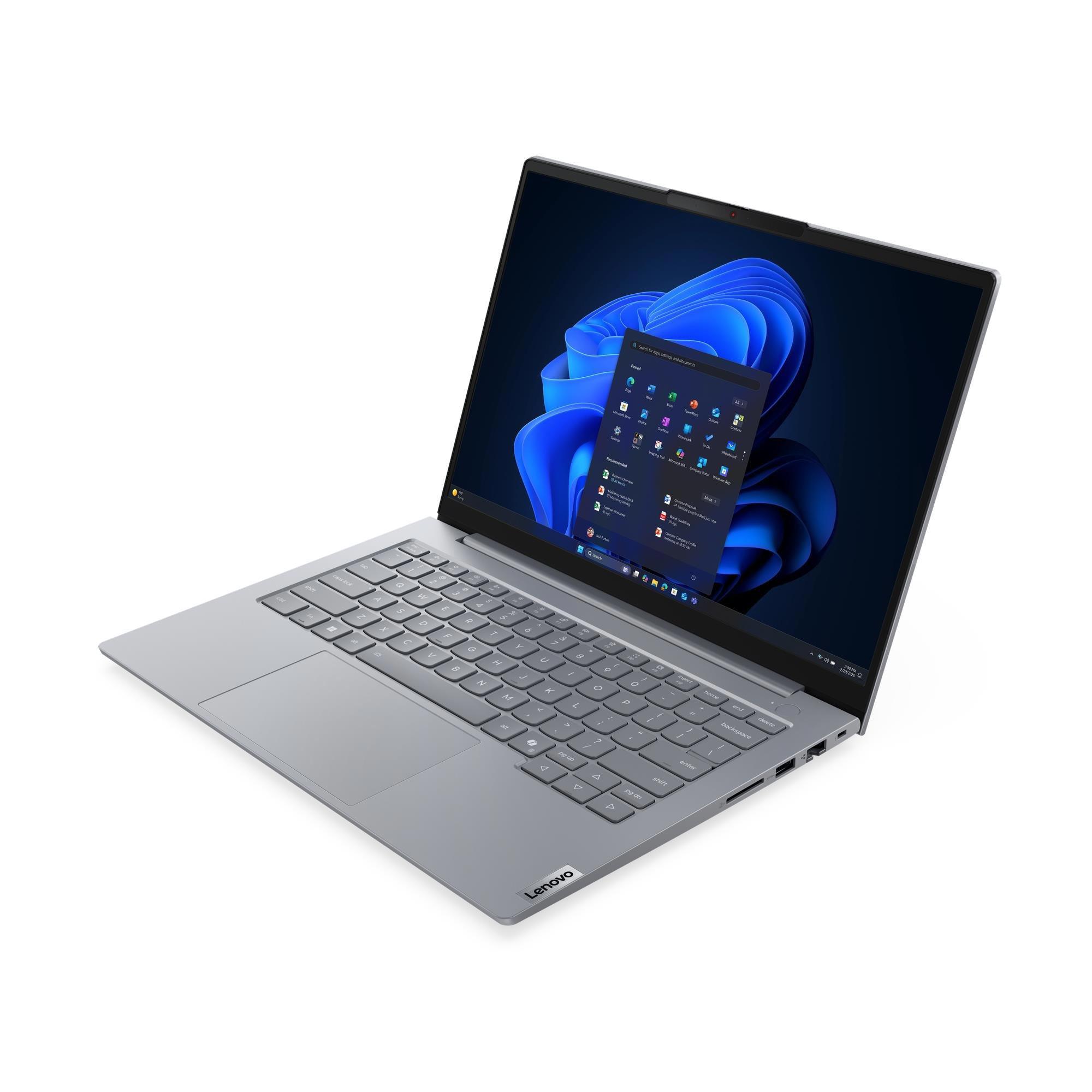 A large main feature product image of Lenovo ThinkBook 14 G9 (21V0) - 14" Ryzen 5 220, Radeon 740M, 16GB/512GB - Win 11 Pro Notebook