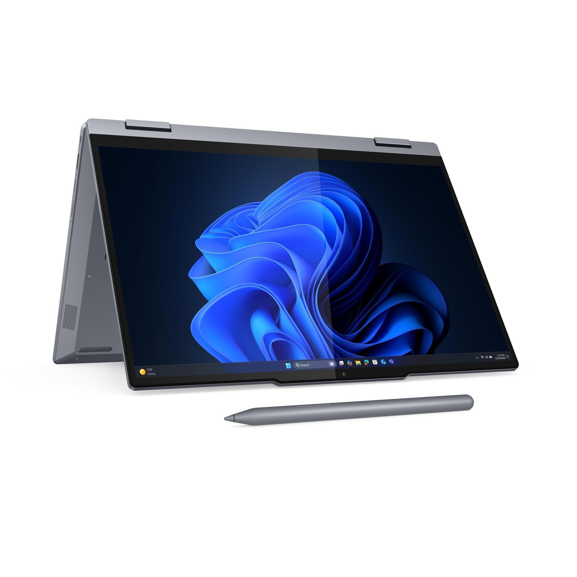 A large main feature product image of Lenovo ThinkBook 14 Yoga 2-in-1 G5 (21SQ) - 14" Ultra 5 225U, 16GB/512GB - Win 11 Pro Notebook
