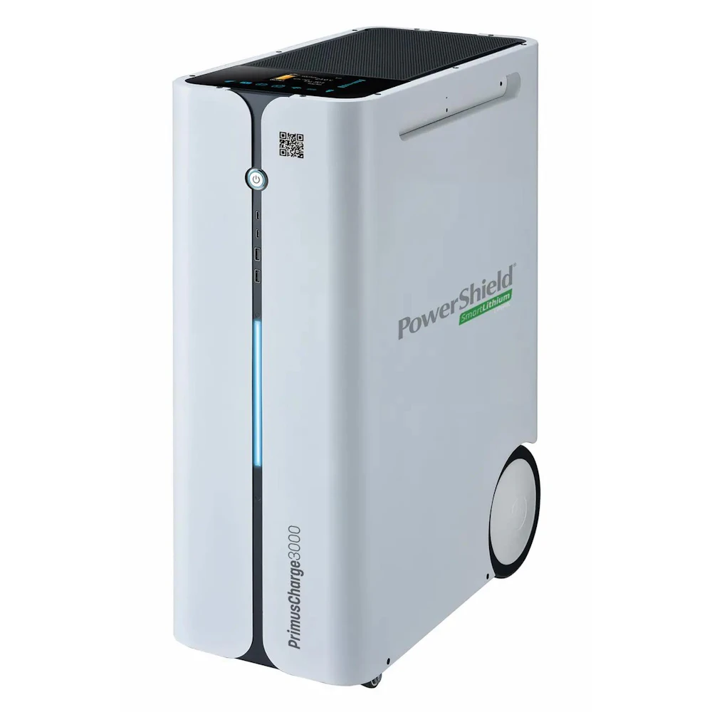 PowerShield PrimusCharge 3kW 15A Hybrid Solar Power Station with Wi-Fi & Colour LCD