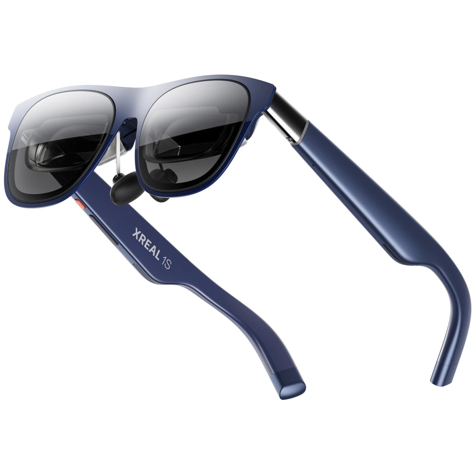 A large main feature product image of XREAL 1S AR Smart Display Glasses