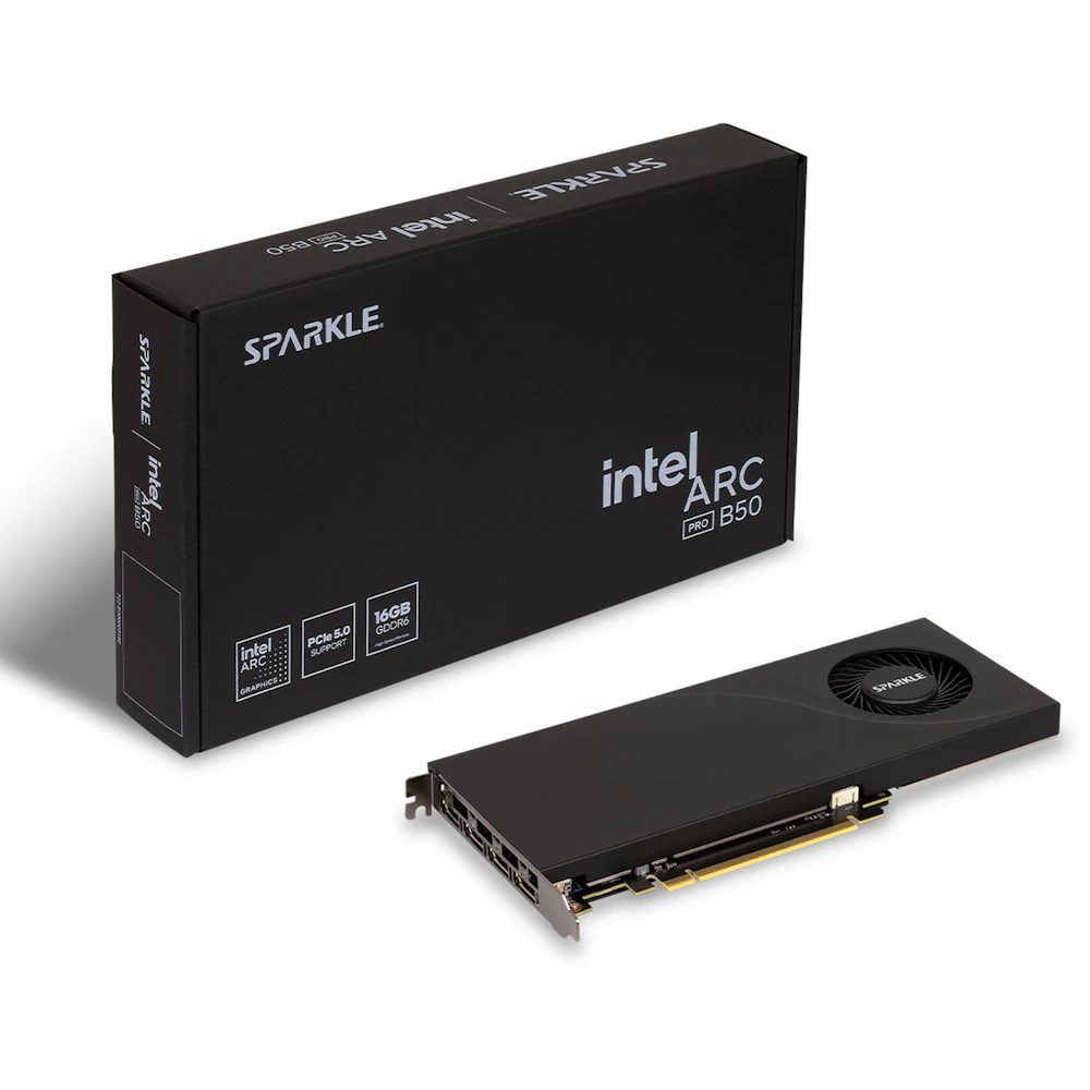 SPARKLE Intel Arc Pro B50 Blower 16GB GDDR6