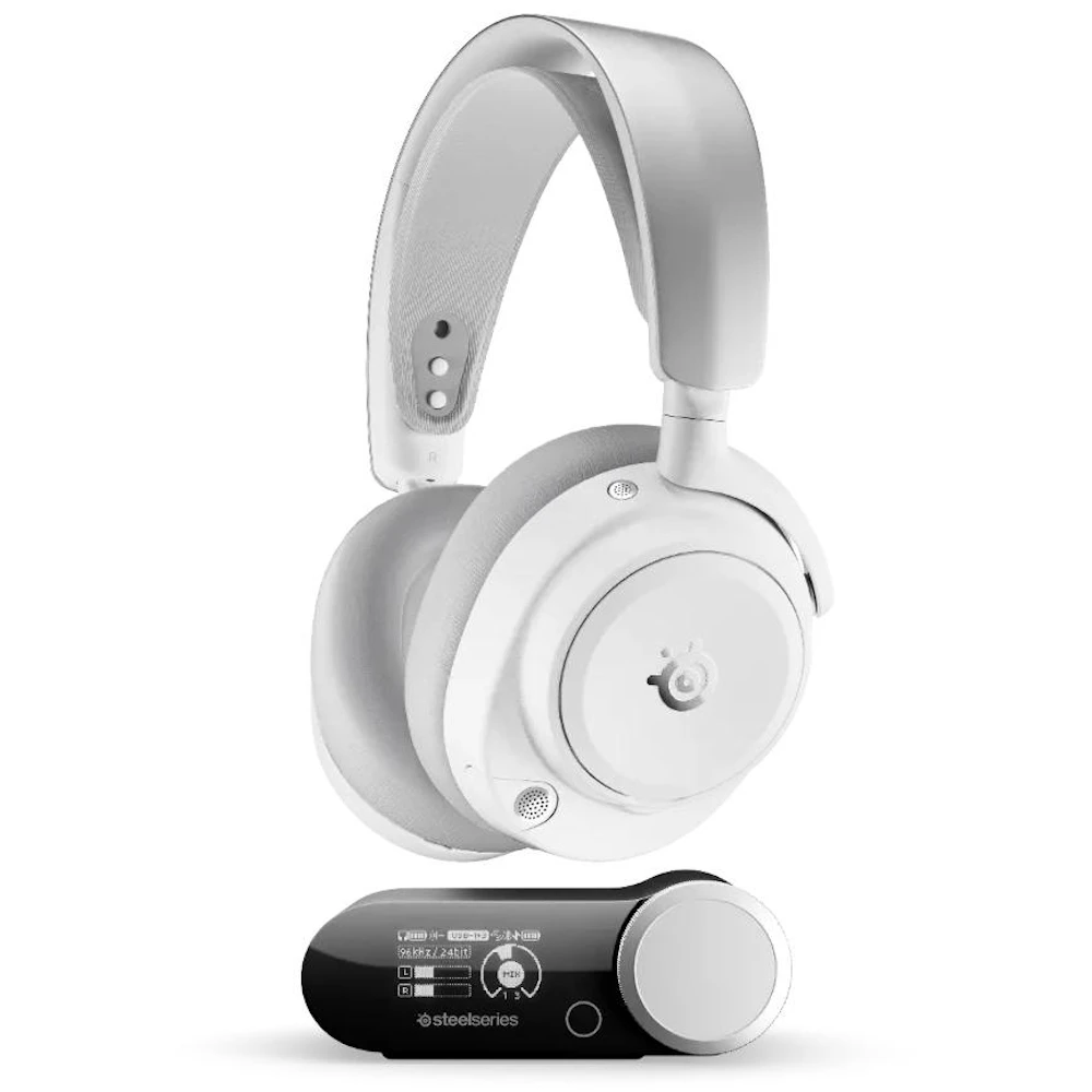 SteelSeries Arctis Nova Pro Omni - Wireless Gaming Headset - White
