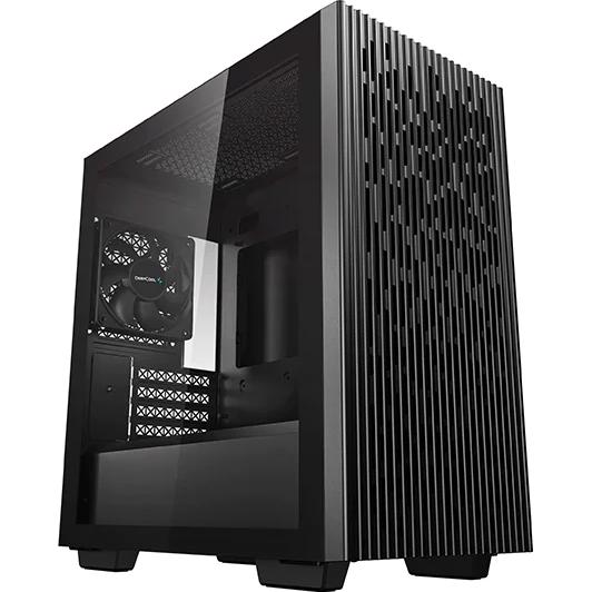 A large main feature product image of EX-DEMO DeepCool Matrexx 40 Micro Tower Case (Black)