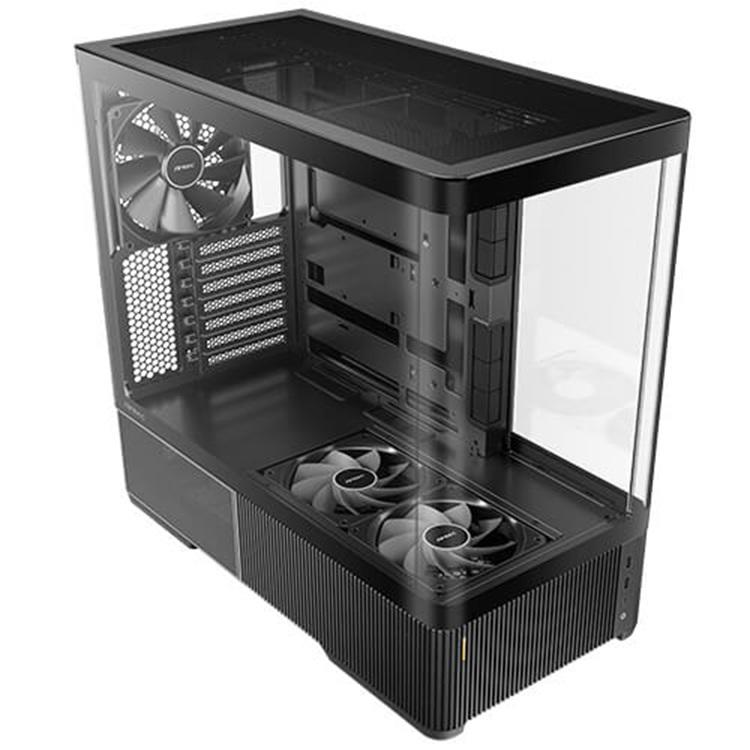 A large main feature product image of Antec C6 Curve AIR - Mid Tower Case (Black)