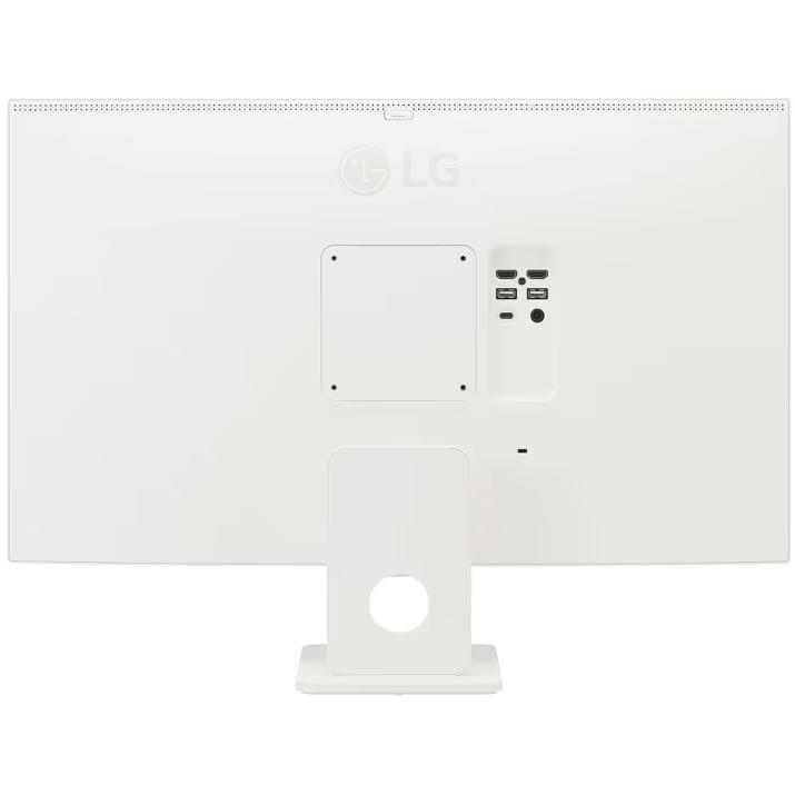 A large main feature product image of LG 27U731SA-W - 27" 4K 2160p 60Hz IPS Smart Monitor with webOS