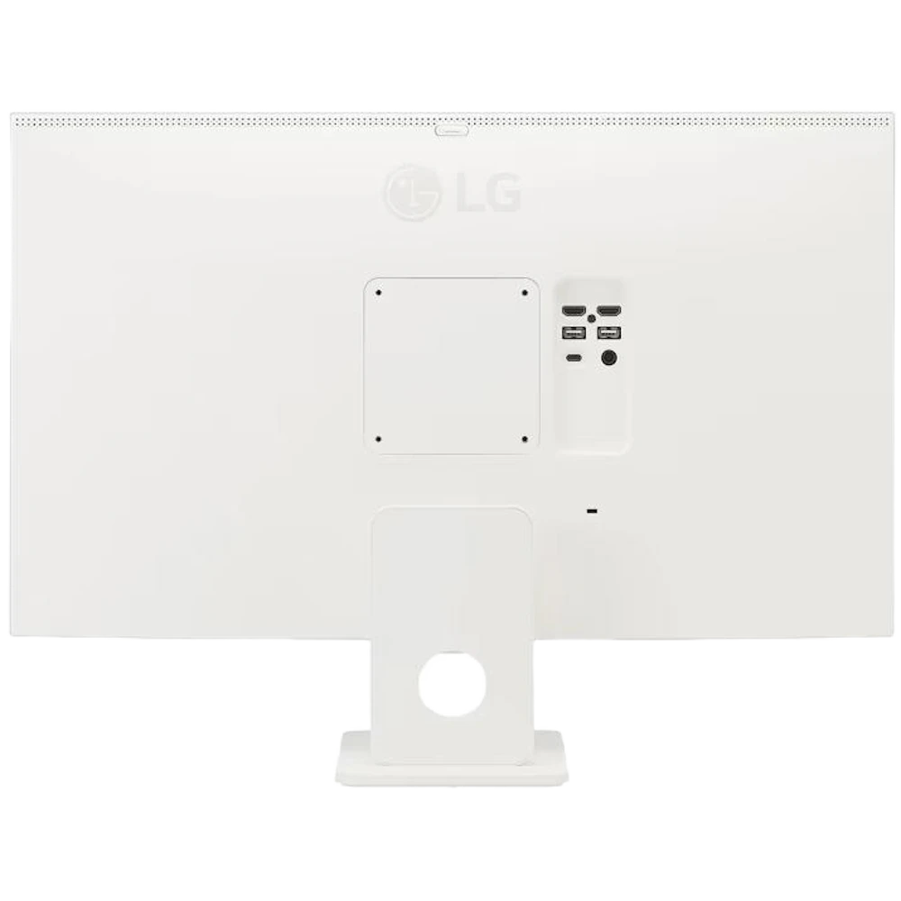 A large main feature product image of LG 27U731SA-W - 27" 4K 2160p 60Hz IPS Smart Monitor with webOS