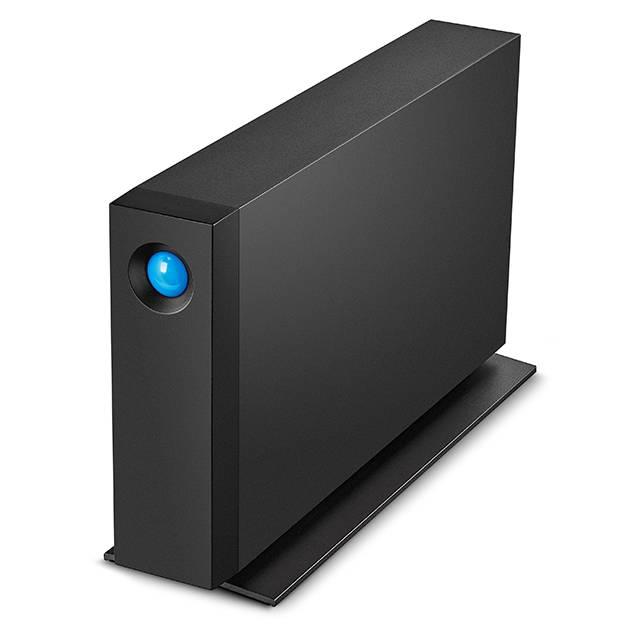 A large main feature product image of LaCie d2 Professional 3.5" USB-C External HDD - 10TB