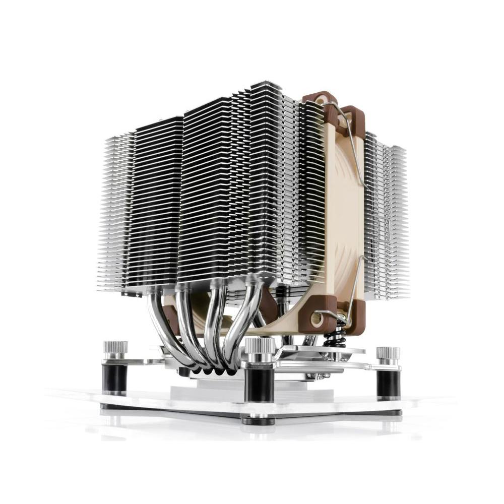 A large main feature product image of Noctua NH-D9L Dual Tower CPU Cooler