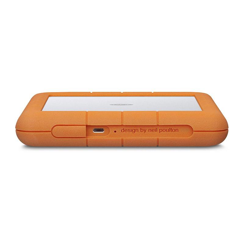 A large main feature product image of LaCie Rugged RAID Shuttle USB-C Portable HDD - 8TB