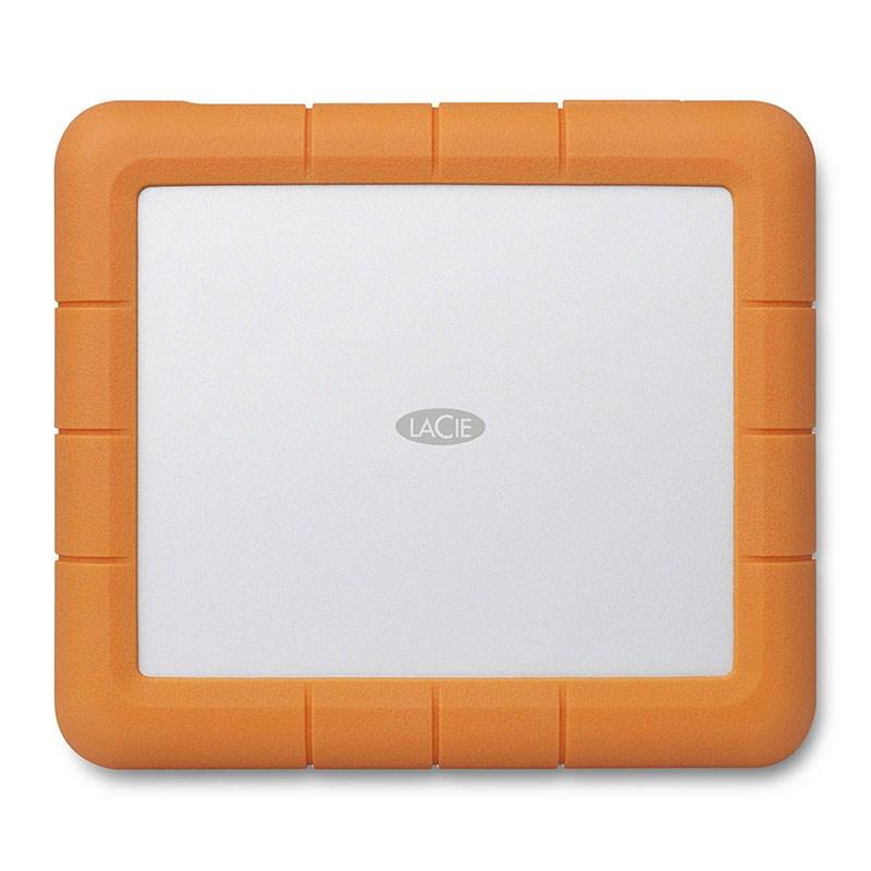 A large main feature product image of LaCie Rugged RAID Shuttle USB-C Portable HDD - 8TB