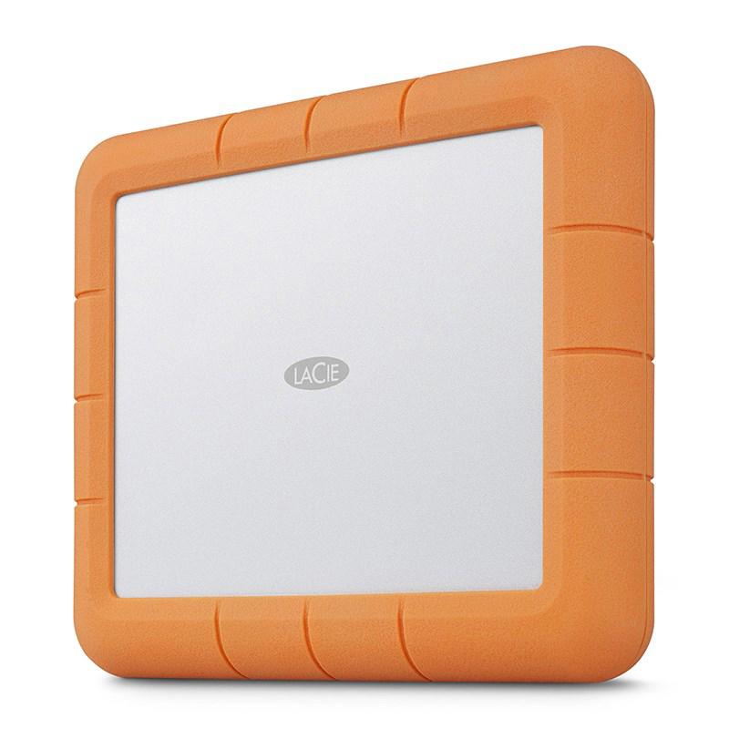 A large main feature product image of LaCie Rugged RAID Shuttle USB-C Portable HDD - 8TB