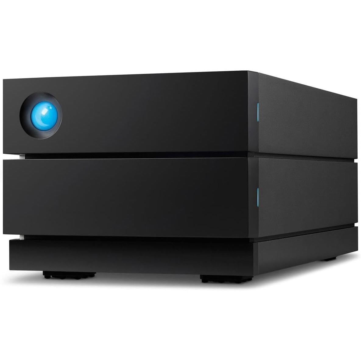 A large main feature product image of LaCie 2big RAID USB-C External HDD - 8TB