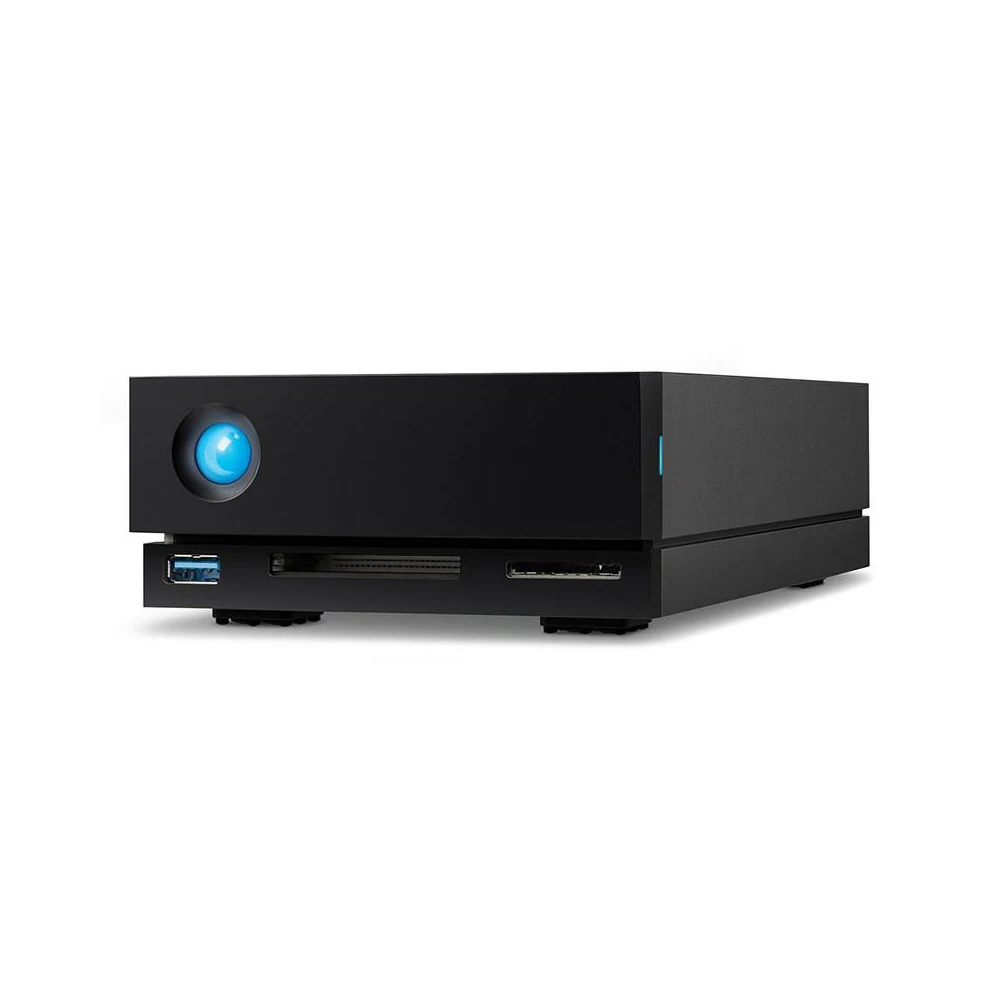 A large main feature product image of LaCie 1big Dock Thunderbolt 3 External HDD - 8TB